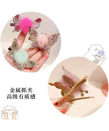 Limtula Hair Clip for Girl Children Women Elegant Hairpins Butterfly Hair Barrettes Lady Girls Headdress Accessories Royal Blue - Buy Online on GoSupps.com