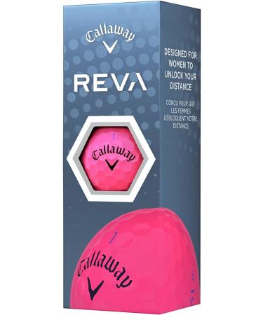 Callaway REVA Golf Balls 12-Pack - Pink - New - Buy Online on GoSupps.com