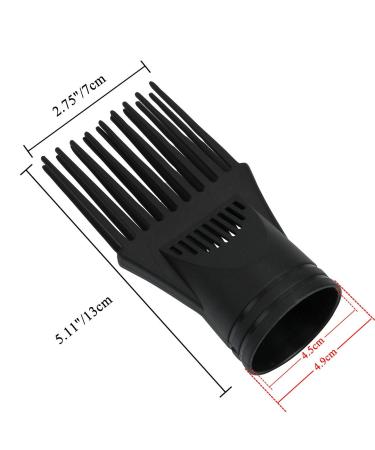 Barber Hair Styling Tools: Hair Dryer Diffuser/Blow Cover Comb Attachment Nozzle (2 Pack) - Buy Online on GoSupps.com