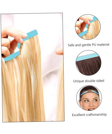 DOITOOL 6 Double Sided Adhesive Hair Extension Small Mirrors for Crafts Lace Headbands Fake Hair Edges Double Sided Tape Wig Adhesive Hair Extension Tape Film Replace Pu - Buy Online on GoSupps.com