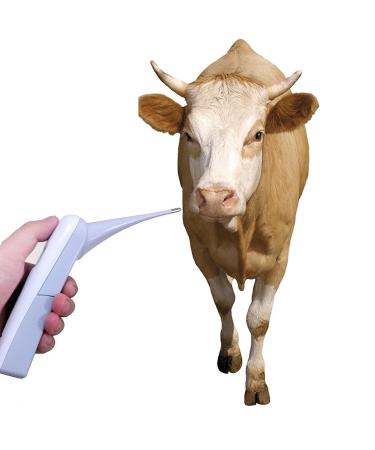 Hurinan Animal Electronic Thermometer Pet Thermometer Digital Thermometer is a Fast Rectal Thermometer for Dogs Cats Horses Livestock Pet Clinic - Buy Online on GoSupps.com