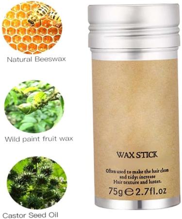 Hair Wax Stick Hair Wigs Edge Control Stick Hair Pomade Stick Broken Hair Shaping Wax 2PCS Hairdressing Tool - Buy Online on GoSupps.com