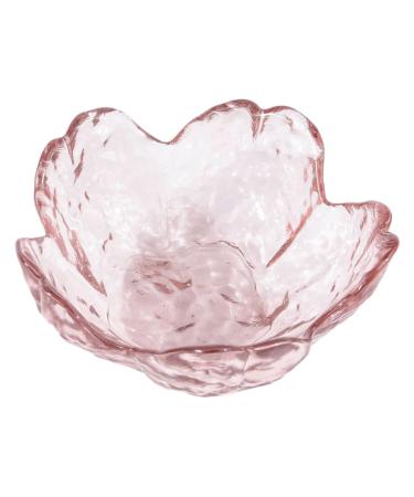 Healeved penholder tool dish for acrylic nails Nail Pen Acrylic Palette nail stand glass nail dish cups Accessories crystal glass glass Cherry blossoms manicure