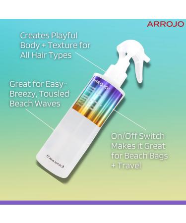 ARROJO Wave Mist Sea Salt Spray for Hair - Natural Texturizing Beach Waves & Curl Activator - Cruelty-Free Formula (8.3 Fl Oz) - Buy Online on GoSupps.com