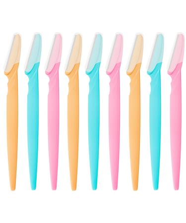 Ilantule eyebrow razor 9 pieces eyebrows razor trimmer eyebrows shaver women's face razor eyebrow razor shaver shaver razor