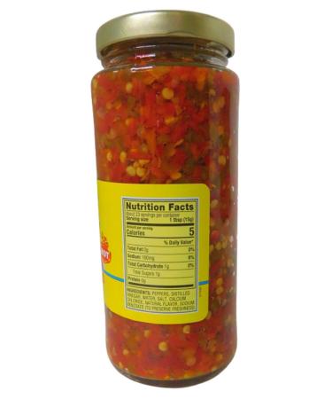 Cento Diced Hot Cherry Pepper Hoagie Spread 12 Fl Oz - Pack of 3 - Buy Online on GoSupps.com