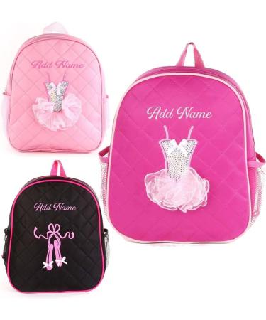 Personalized Embroidered Dance/Ballet Bag - Light Pink | Kishkesh Personalization - Buy Online on GoSupps.com