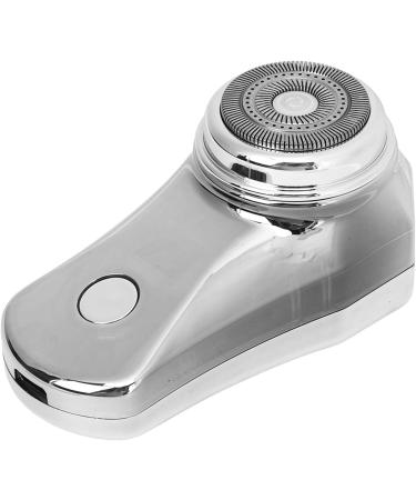 Buy Starlight Silver Electric Beard Trimmer | Mini Digital Display Type C Port Clipper for Men - Perfect for Travel & Home Use - Buy Online on GoSupps.com