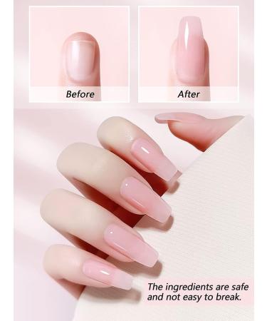 EBANKU Pink Acrylic Powder 120g - Large Capacity Professional Nail Extension Powder for Long-Lasting Nail Carving - No Lamp Needed - Buy Online on GoSupps.com