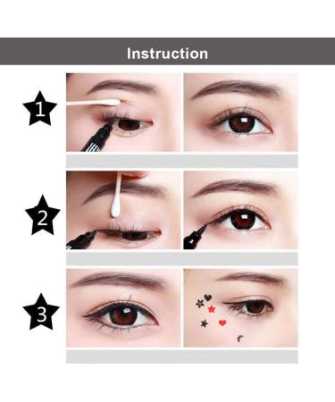 Eyeliner Stamp Double-Head Stamp Eyeliner 2 en 1 Tool de maquillage stylo double tanche double t te - Buy Online on GoSupps.com