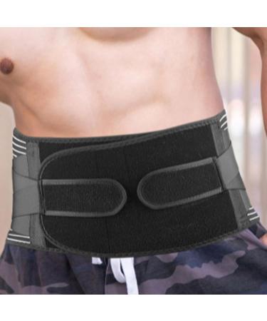 Lumbar Support Belt | Breathable Lumbar Tummy Support Guard - Lower Back Support Brace For Weightlifting Sport Lumbar Supports For Women Men - Buy Online on GoSupps.com