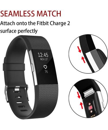 POY Fitbit Charge 2 Replacement Bands - Black Small Adjustable Sport Wristbands - Buy Online on GoSupps.com