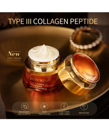Collagen III Anti-Wrinkle Cream - Rejuvenate Skin Reduce Fine Lines | International Shipping Available - Buy Online on GoSupps.com
