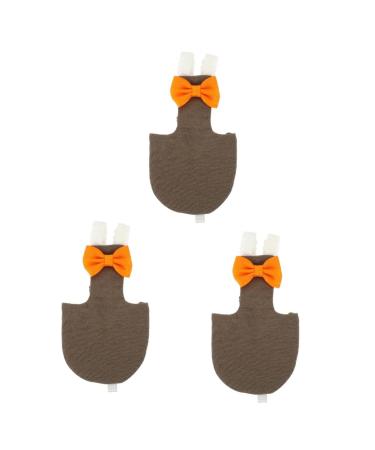 PopetPop 3st Flying bird diapers Bird urine-pad Parrot Suit Flight Windle Pet-V gel costume Lovebird-Windel Nymphensittich bird diaper cotton accessories of the bird 20x11cmx3PCs as shown