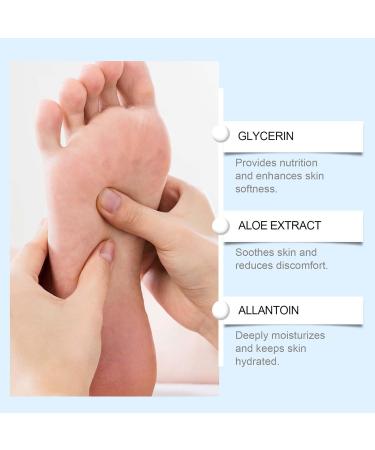 Foot Lotion Moisturizing Heel Cream - Nourishing and Softening for Athletes Seniors Women and Men - Buy Online on GoSupps.com