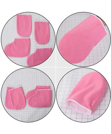 Lurrose Nail Tools & Wax Care | Paraffin Booties & Moisturizing Gloves - 2 Sets for Spa Treatments - Buy Online on GoSupps.com