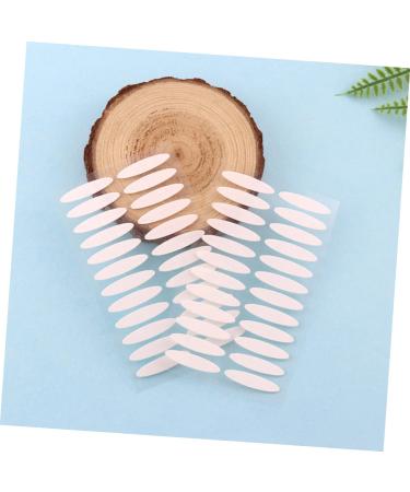 Beavorty Eyelid Tape Fiber 45 Sheets Double Side Tape Clear Double Sided Tape Clear Duct Tape Makeup Breathable Lace Eyelid Double Eyelid Stickers Size 1 White - Buy Online on GoSupps.com