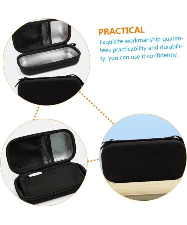 PLAFOPE Insulin Storage Cooler Bag - Portable and Professional Black Eva Bag with Multifunction Child Pen Holder - Buy Online on GoSupps.com