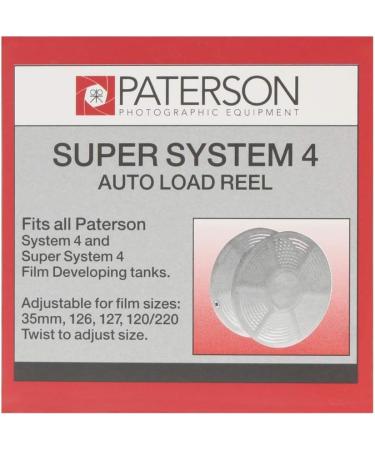 Paterson #119 Adjustable Plastic Auto Load Film Developing Reel - 35mm 126 127 120 220 - Buy Online on GoSupps.com