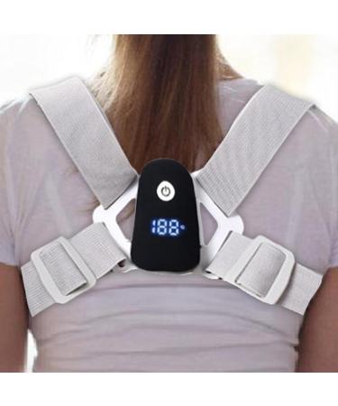 Back Straightener | Posture Trainer For Women - Adjustable Vibration Intelligent Reminder Back Brace Prevent Humpback For Lumbar Neck Gray - Buy Online on GoSupps.com