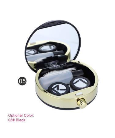 Buy Sharainn Cute Round Contact Lens Box - Blue Eye Care Case for Lenses | International Shipping Available - Buy Online on GoSupps.com