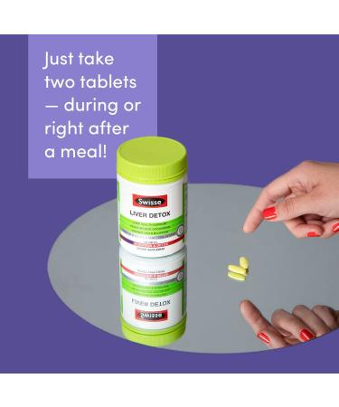 Swisse Ultiboost Liver Detox - 180 Tablets for Optimal Health - Buy Online on GoSupps.com