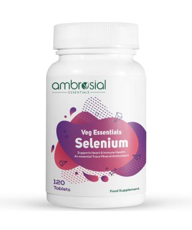 Ambrosial Selenium Selenomethionine 200mcg (Pack of 1-120 Tablets)