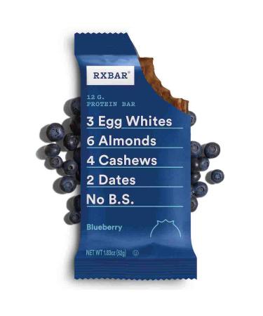 RXBAR Blueberry Protein Bar 1.83oz (Pack of 4) - High Protein Gluten-Free Snack - Buy Online on GoSupps.com