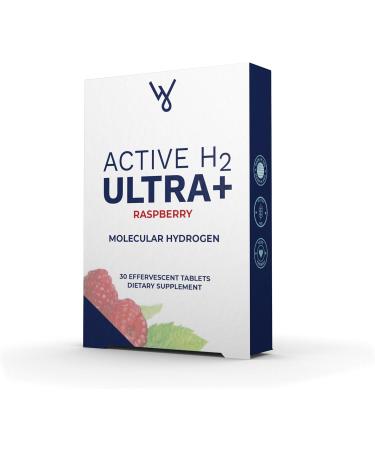 Purative Active H2 Ultra+ Hydrogen Water Tablet Natural Raspberry. Optimize Health Support Immunity and Balance Antioxidants with Benefits of Molecular Hydrogen 240 Servings - Buy Online on GoSupps.com