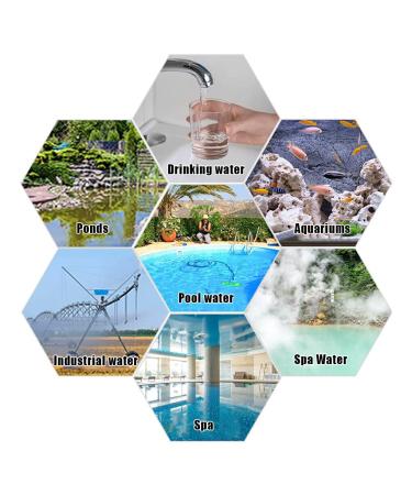 Dajidafu 50piece Easy-to- Test Strips For Precise And Convenient Measurements Water Test Strips PE Pool Test Strip Ph Test Strips five-in-one 50 pieces/canister five-in-one 50 pieces/canister - Buy Online on GoSupps.com