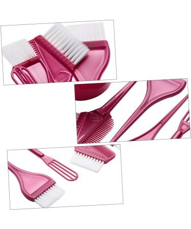 Angoily 1 Set Hairdressing Tool Hair Color Mixing Bowl Hair Tint Bowl Applicator Mixology Kit Pro Tools Home Highlight Kit Hair Coloring Stirrer Hair Dye Cream Stirrer Major Abs Red Brush - Buy Online on GoSupps.com