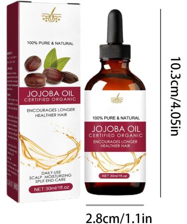 Regrow Hair Oil - Scalp Oil Hair Growth Jojoba Oil Anti-frizz Hair Density Oil For Hair Growth | Natural Hair Regrowth Oil With Wild Hair Growth Oil 30ml For Women & Men - Buy Online on GoSupps.com