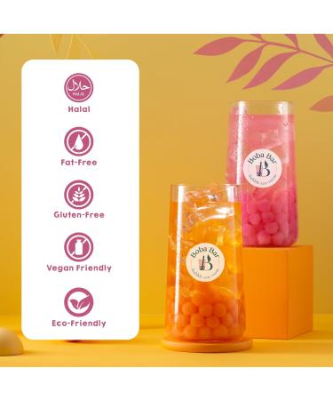 Boba Bar London |Exotic Escapades Fruit Bubble Tea Kit | 4 Fruit Tea Flavours | 4 Boba & Jelly Toppings | Tapioca Pearls | 4 Bamboo Straws | 4 Tea Bags | 2 Recipe Cards Boba Bar London |Exotic Escapades Fruit Bubble Tea Kit | 4 Fruit Tea Flavours | 4 Boba - Buy Online on GoSupps.com