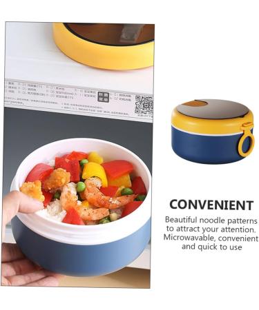 Zerodeko Cereal Bowls Box Box Lunch Holder Lunch Boxes Instant Noodles Soup Bowls Food Containers Liner Storage Box - Buy Online on GoSupps.com