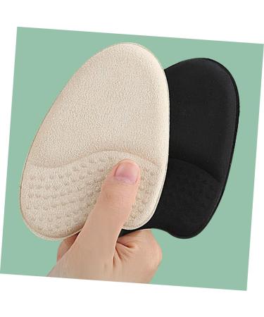 FOMIYES 3 Pairs Non-Slip Flannel Forefoot Cushions - Replaceable High Heel Insole Pads for Comfort & Support - Buy Online on GoSupps.com