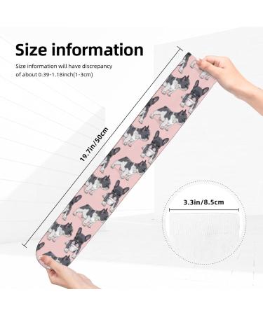 Shop French Bulldog Puppy Compression Socks for Men & Women - 15-20 mmHg Circulation Support for Running & Cycling - Buy Online on GoSupps.com