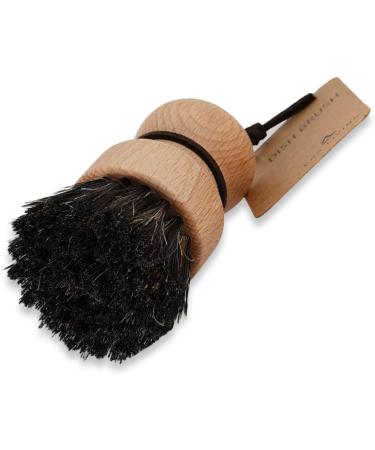 ENA Living Wooden Pot Brush (9x6 cm) | Sustainable FSC-Certified Beechwood Dish Brush | Eco Friendly Dish Brush Made with Beechwood and Coconut Fiber | Long Lasting and Sturdy Wooden Dish Brush Beechwood Brush w/horse hair - Buy Online on GoSupps.com