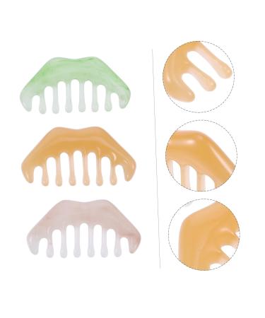 Buy Beavorty 15 STK Massage Comb & Gua Sha Stone - Health Hairbrush & Body Massage Tool for Optimal Wellness - Buy Online on GoSupps.com