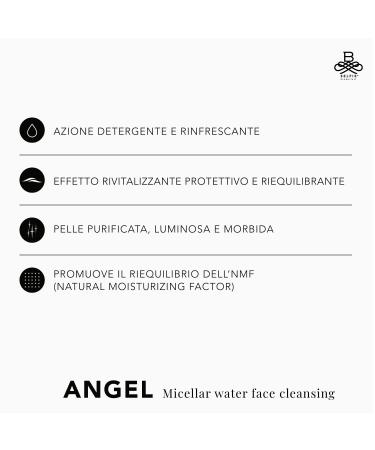 Buy Angel Micellar Water - 200ml | Gentle Face Cleansing for All Skin Types | International Shipping Available - Buy Online on GoSupps.com