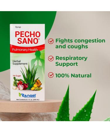 Rangel Pecho Sano Pulmonary Health Supplement - 8.1 oz for Optimal Lung Wellness | Shop Internationally - Buy Online on GoSupps.com