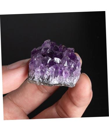 MAGICLULU 2pcs Natural Crystal Cluster Desktop Decor Natural Geode Cave Bare Stone Natural Minerals Uruguay - Buy Online on GoSupps.com