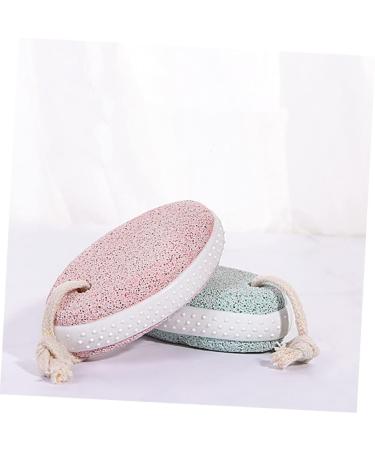 Beaupretty Foot Pumice Stone Pumice Stone for feet Natural pomes Hard Skin Remover Foot Heel Pedicure exfoliator Scrubber Grinding for feet Pumice Toilet feet Pumice Stone Step on Exfoliating - Buy Online on GoSupps.com
