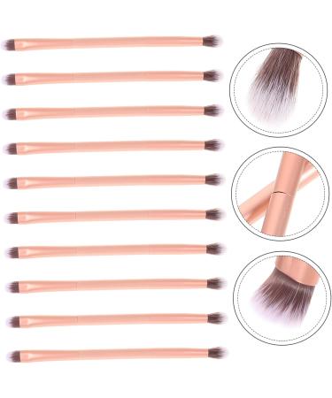 Healeved 120 Pcs Makeup Brush Eye Shadow Brush Eyeshadow Brush Lash Tool Nose Contour Brush Golden Metal - Buy Online on GoSupps.com
