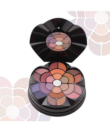 Roseflower Multi-Color Eyeshadow Palette - Professional Make-Up Set with Push-Pull Rotation Petals - Perfect for Unique Looks - Buy Online on GoSupps.com