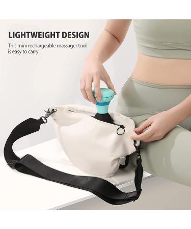2.0in*4.5in Handheld Massager Wand | 6 Vibration Modes | Mini Electric Massager for Neck, Shoulder, Back | Men & Women | Blue - Buy Online on GoSupps.com