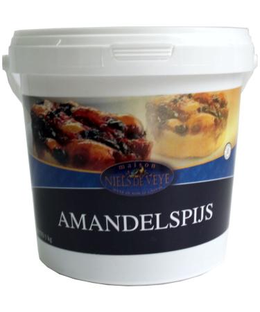 Maison Niels de Veye Amandelspijs 1000g bucket (almond paste)