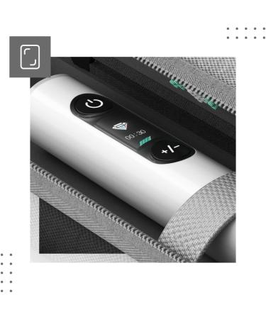 Buy Vertenz Crystal 30 White Electric Toothbrush | 4 Brush Heads Travel Case 2-Minute Timer 5 Modes & Pressure Control for Healthy Gums | International Shipping Available - Buy Online on GoSupps.com