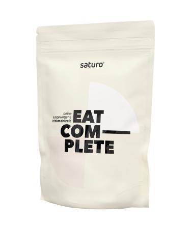 Saturo Protein Meal Replacement, Vegan, 26 Vitamins and Minerals, High in Protein, 1.4 kg Bag, Cappuccino Flavor
