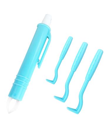 Nutabevr 4 set tick remover set for dogs cat and humans 3 tick hooks and 1 tick tweezers different hooks for all tick sizes tick removal in seconds of reliable tick remover - Buy Online on GoSupps.com