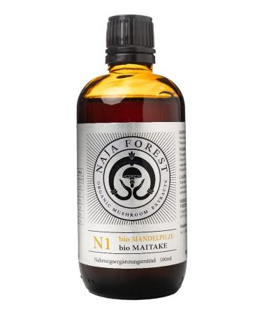 NaJa Forest Bio Vitalchampignon Mix N1 | Almond Mushroom | Maitake | Liquid Extract | 100ml | Full Spectrum |
